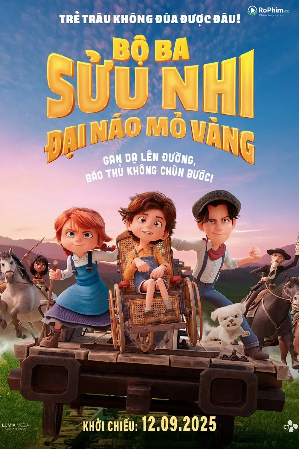 Bộ Ba Sửu Nhi Cuồng Vũ Trong Đêm Vàng